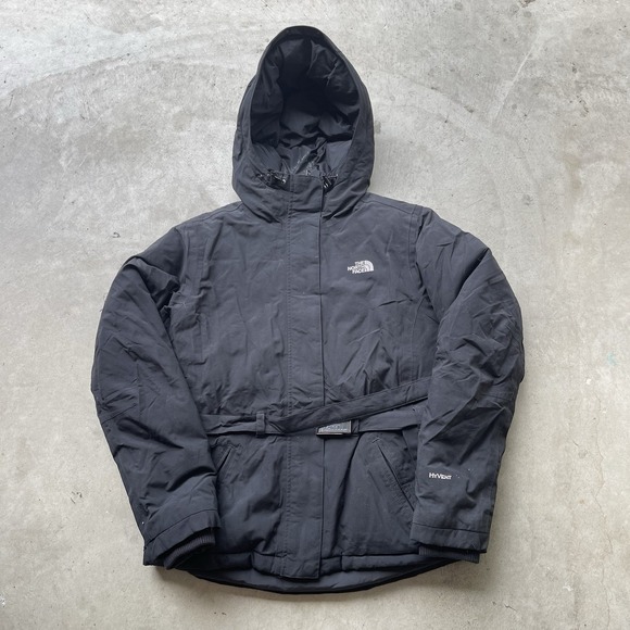 The North Face Jackets & Blazers - The North Face Puffer Jacket Parka Womens M Black Hyvent Goose Down Hooded